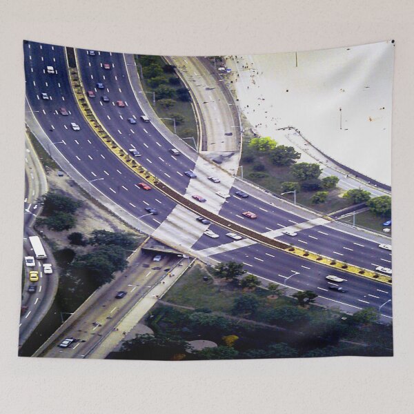 Item preview, City highway Strandautobahn Altes Dia designed and sold by frankuffmann.