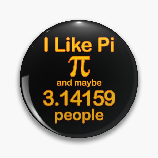Artikelvorschau, Ich mag Pi und vielleicht 3,14159 Menschen, cleverer Mathe-Humor-gelber Text entworfen und verkauft von artfulnotebook.