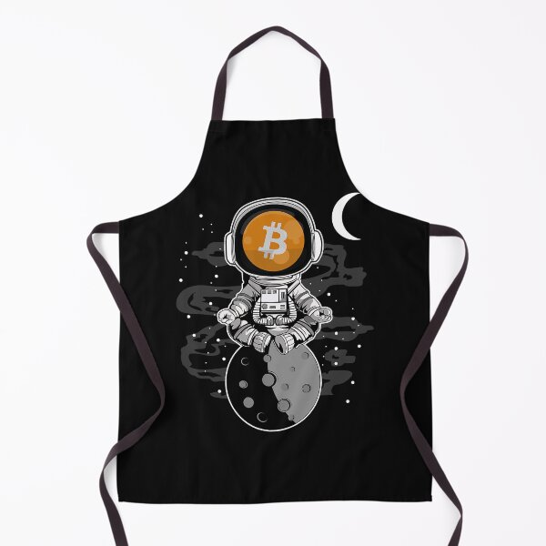 Item preview, Astronaut Bitcoin Coin BTC Crypto To The Moon Cryptocurrency designed and sold by shannange.
