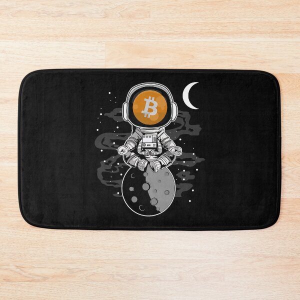 Item preview, Astronaut Bitcoin Coin BTC Crypto To The Moon Cryptocurrency designed and sold by shannange.