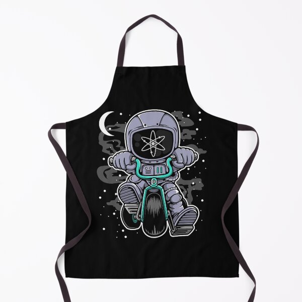 Item preview, Astronaut Cosmos ATOM Coin To The Moon Crypto Token Wallet designed and sold by shannange.
