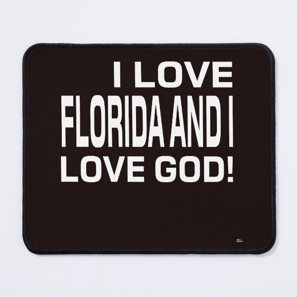 Item preview, I LOVE FLORIDA AND I LOVE GOD! Tshirt, mugs designed and sold by DoubleDSD.