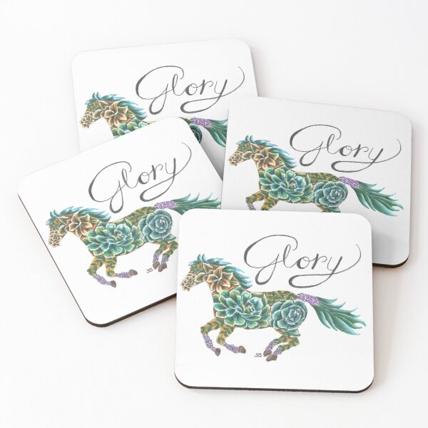 Item preview, Gallinas y pollitos Glory Horse de Sherry Jarvis designed and sold by Sherry Jarvis.