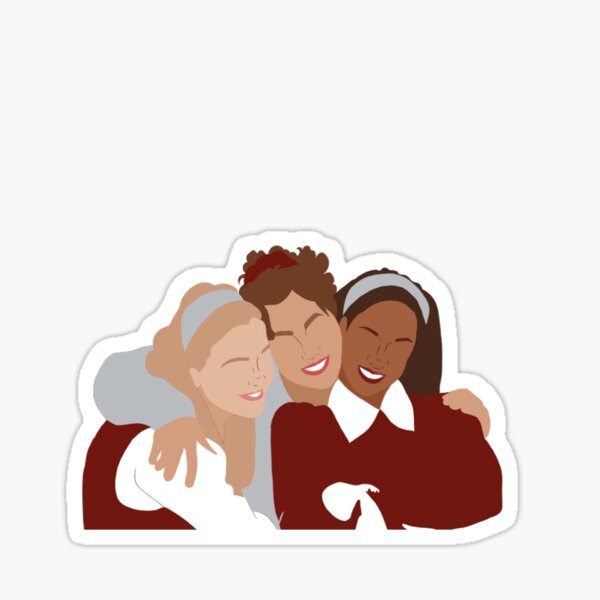 clueless girls design Sticker