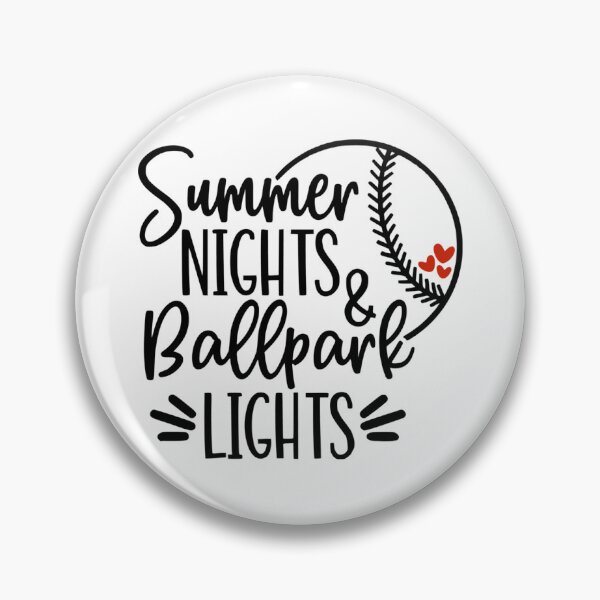 Item preview, Summer Night Ballpark Light Baseball mom sports gift designed and sold by TheWildePeach.