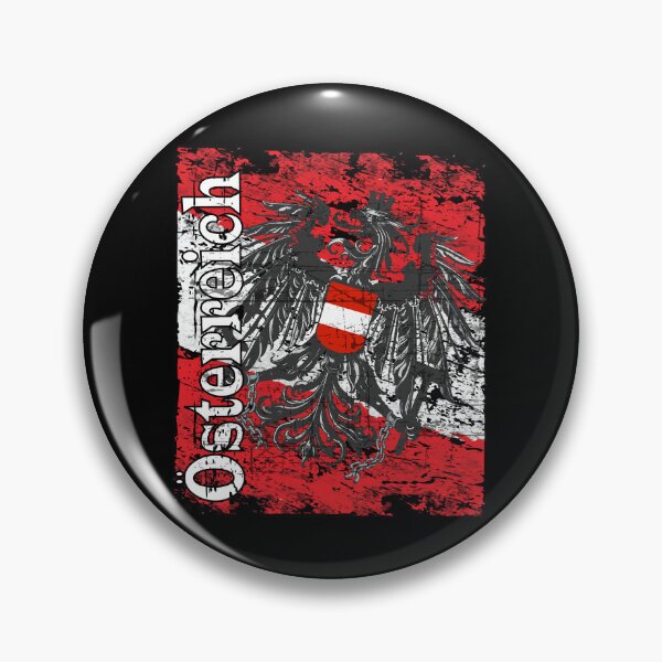 Artikelvorschau, Österreich Wappen mit Adler und Fahne entworfen und verkauft von Innsbrucker.