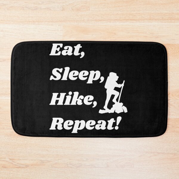 Artikelvorschau, Eat Sleep Hike Wiederholen entworfen und verkauft von DaydreamerDzine.