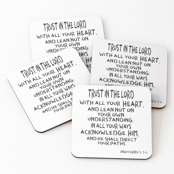 Item preview, TRUST IN THE LORD designed and sold by godswordinc.