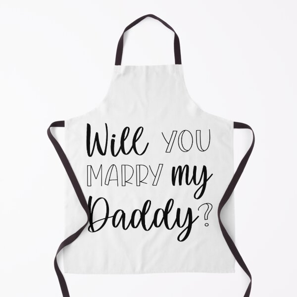 Item preview, Will you marry my daddy marriage proposal baby onesie designed and sold by Tiny-Piggy.