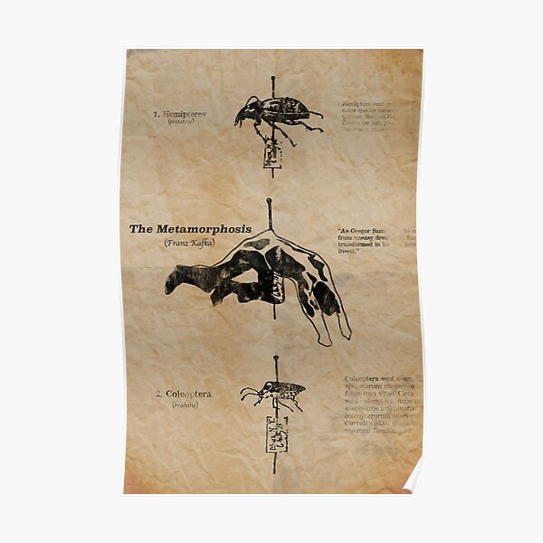 The Metamorphosis by Franz Kafka Poster