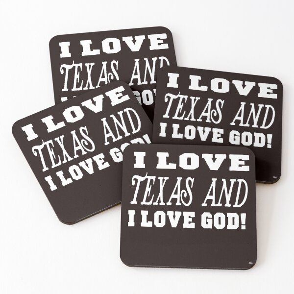 Item preview,   I LOVE TEXAS AND I LOVE GOD! Tshirt, mugs designed and sold by DoubleDSD.