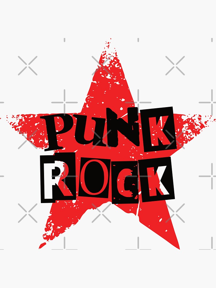PUNK ROCK' Sticker
