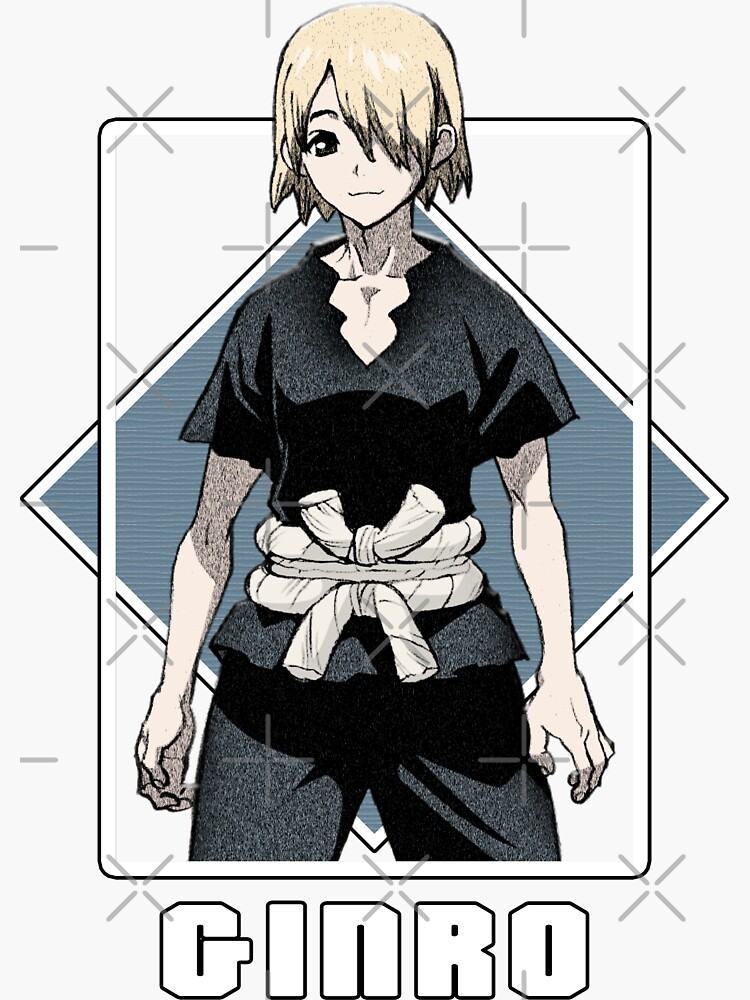 "GINRO" Sticker by UNCHMUNCH Redbubble