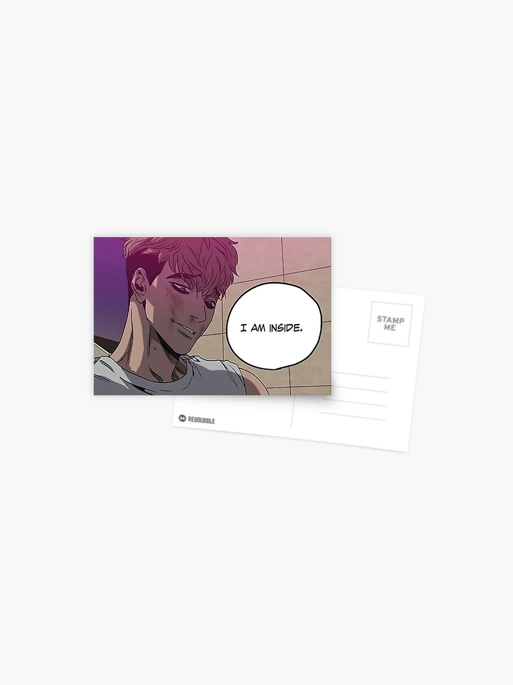 Killing Stalking Postcard for Sale by clqkiurz