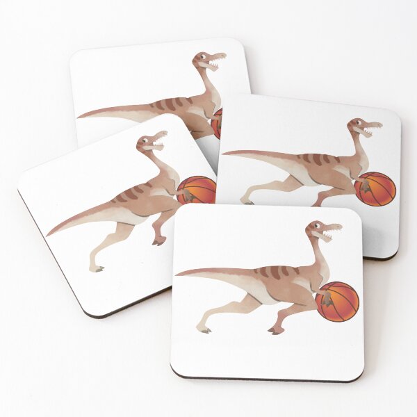 Item preview, Dinosaur Playing Basketball designed and sold by charmshop.