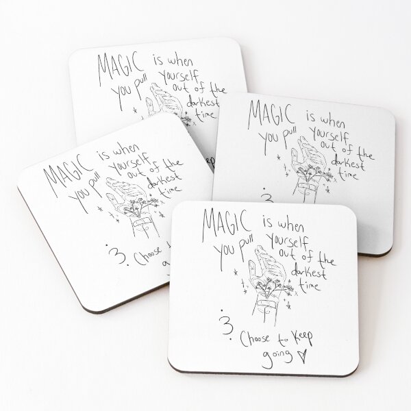 Item preview, Magic is when you pull yourself out of the darkness designed and sold by Ashley Moen.