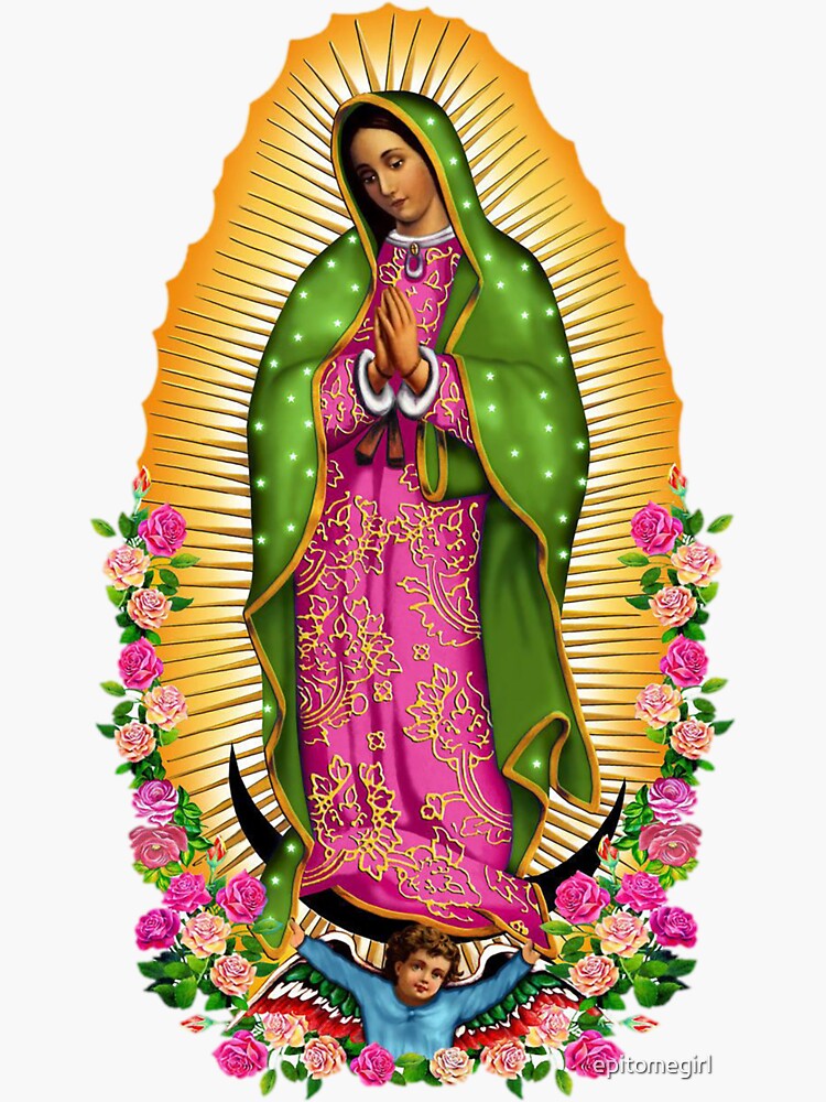 Our Lady of Guadalupe Sticker for Sale by epitomegirl