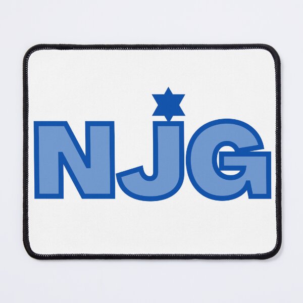 Item preview, NJG Nice Jewish Girl blue designed and sold by NJGDesigns.