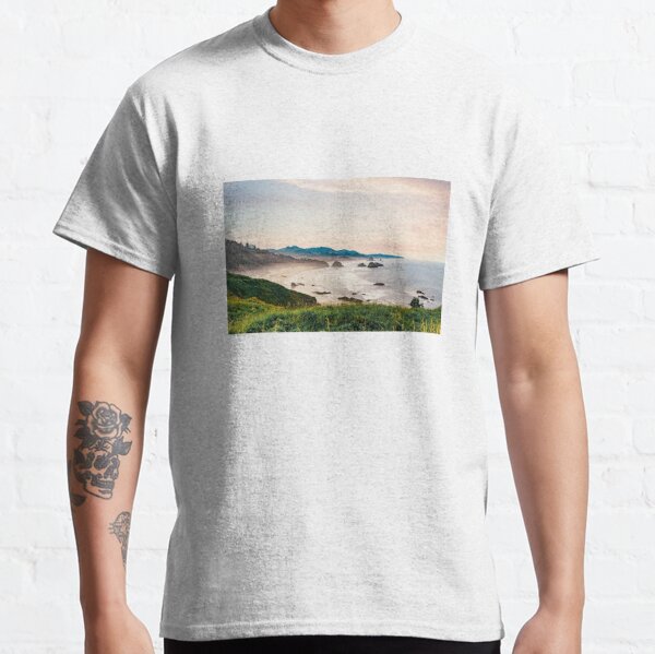 Cannon Beach Shirt. Oregon Coast Apparel. Ocean Wave Design T