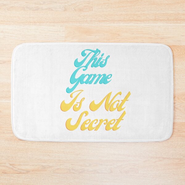 Item preview, This Game Is No Secret T-Shirt. designed and sold by Alexa5454.