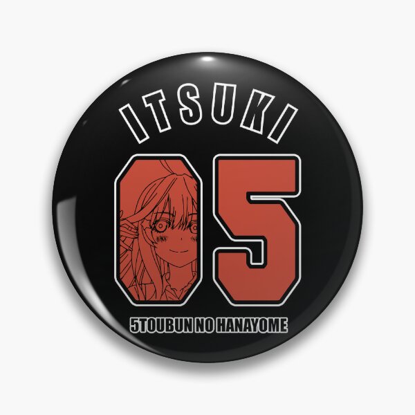 The Quintessential Quintuplets Anime Brooches for Packback 5-toubun No  Hanayome Badge Ichika Nino Miku Yotsuba