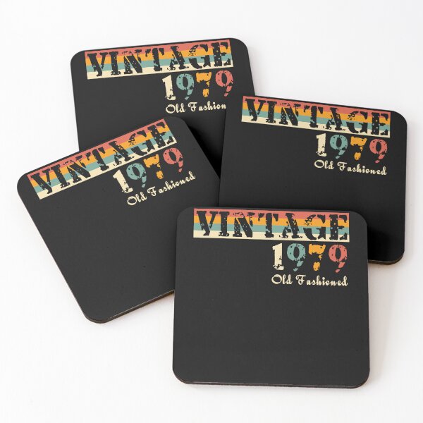 Item preview, Vintage 1979 Old Fashioned Retro Colors Classic Birthday designed and sold by tronictees.