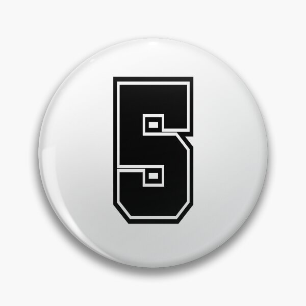 Item preview, 5 jersey number college style designed and sold by GeogDesigns.