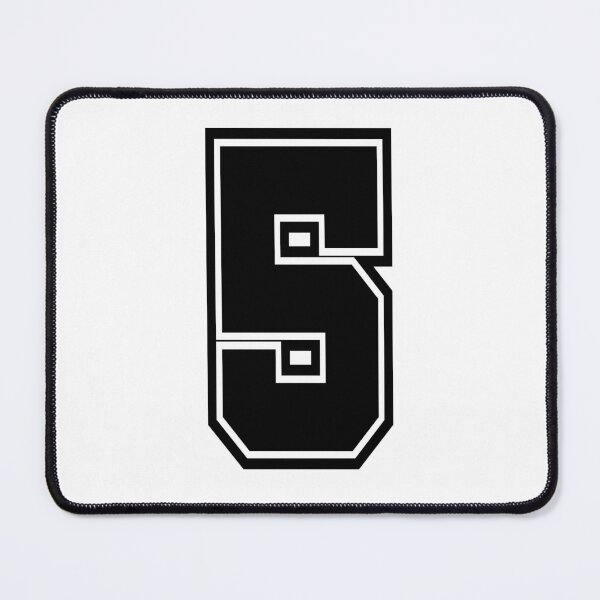 Item preview, 5 jersey number college style designed and sold by GeogDesigns.