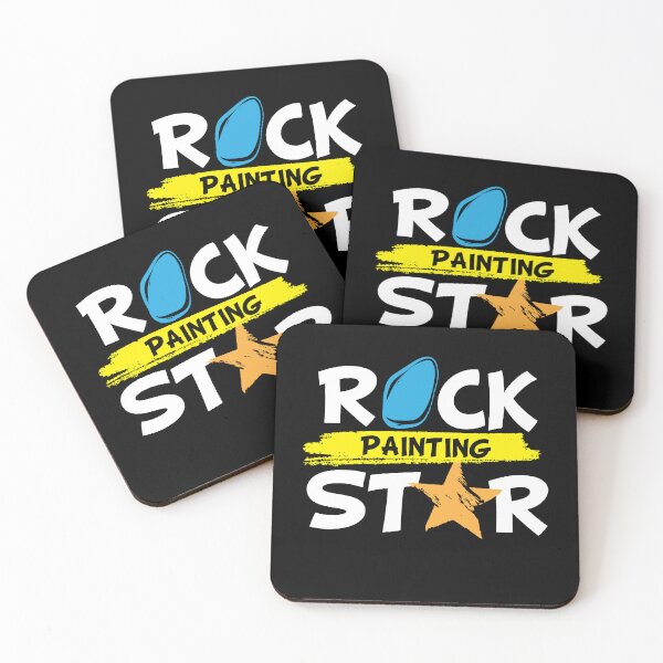 Item preview, Rock Painting Star Stones designed and sold by MooonTees.