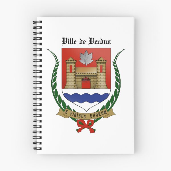 Item preview, Ville de Verdun Coat of Arms (with black text) designed and sold by bhump.
