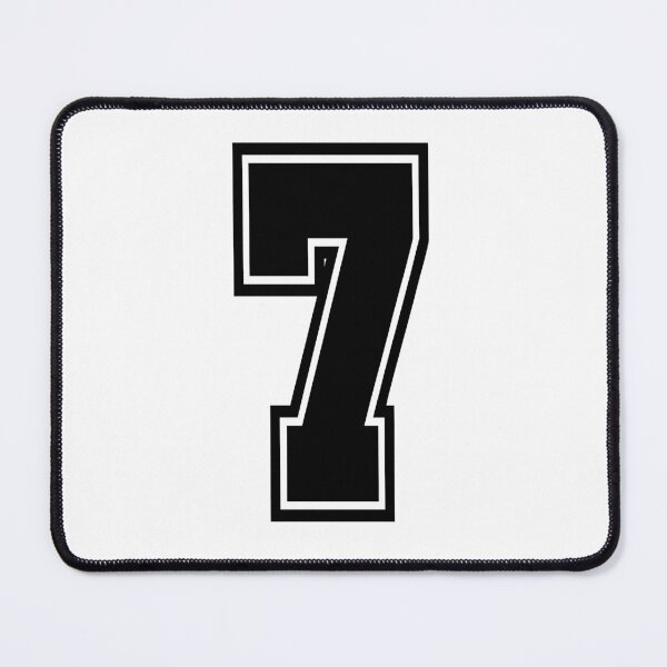 Item preview, 7 shirt number number college style designed and sold by GeogDesigns.