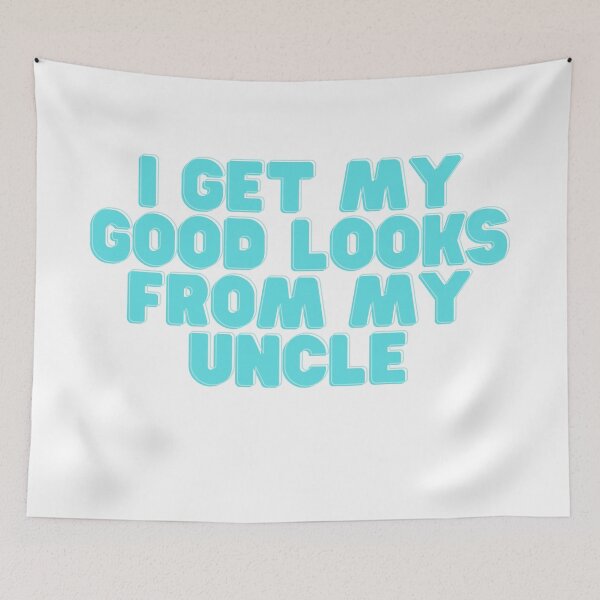 Item preview,  I Get Good Looks From My Uncle Funny Baby Hoodie Present designed and sold by Alexa5454.