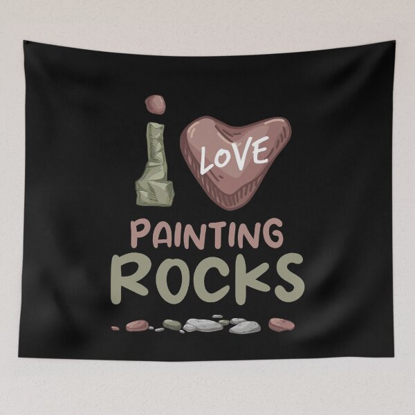 Item preview, I Love Painting Rocks Stones designed and sold by MooonTees.