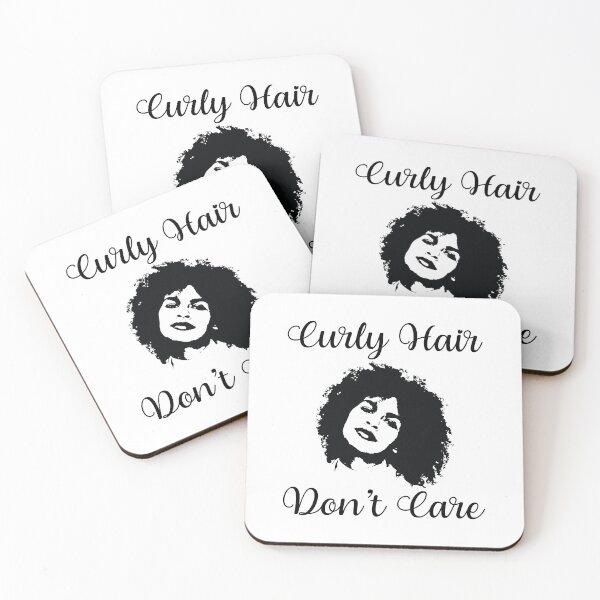 Item preview, Curly Hair Don’t Care Afro Hair Black Woman designed and sold by clothesy7.