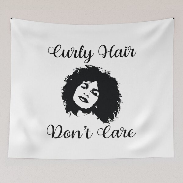 Item preview, Cabello rizado No me importa Cabello afro Mujer negra designed and sold by clothesy7.