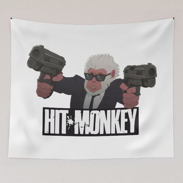 Item preview, HIT-MONKEY designed and sold by PERIferyART.