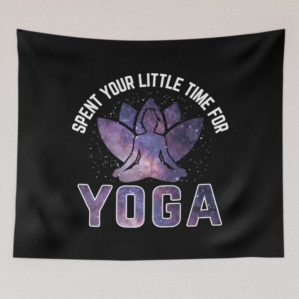 Item preview, Spent your Little time for Yoga T-Shirt Design designed and sold by TeesHunt21.