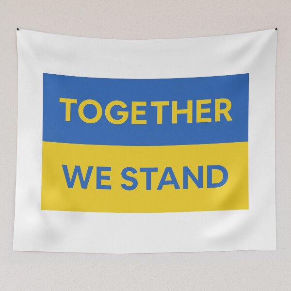Item preview, Ukraine "Together We Stand"  designed and sold by Radradrad.