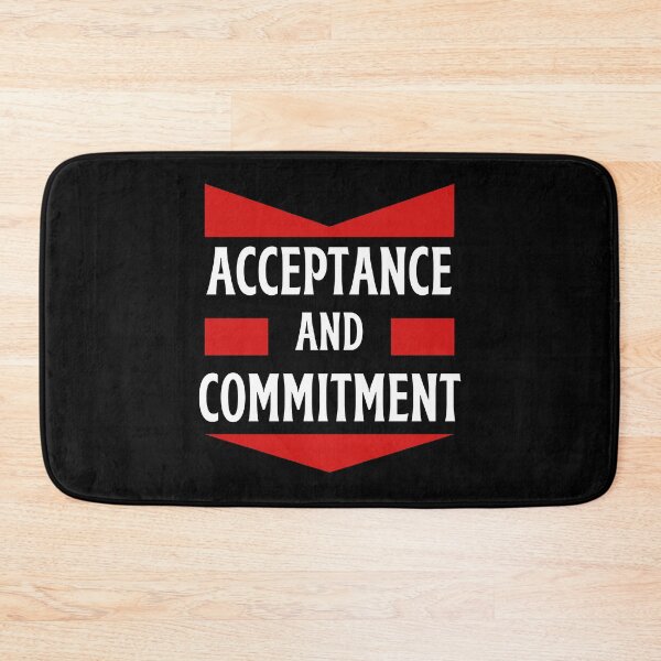 Item preview, Acceptance And Commitment | Inspirational designed and sold by Wanc Designs.
