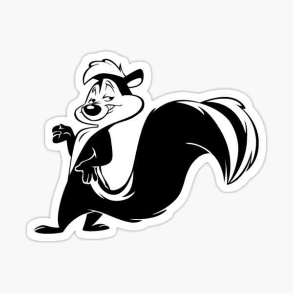 Artikel-Vorschau von Lustige Skunk-Animation, designt und verkauft von GalinStickers.