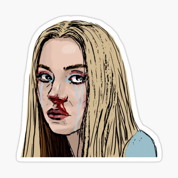 Euphoria Hbo Cassie Howard Sticker For Sale By Alinagil Redbubble 