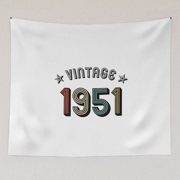 Item preview, 1951 vintage retro vintage birthday designed and sold by GeogDesigns.