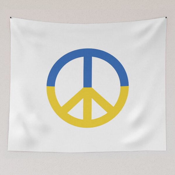 Item preview, Ukraine Peace Sign designed and sold by Radradrad.