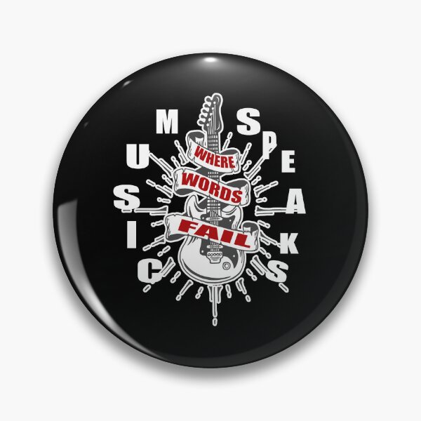 Item preview, where words fail music speaks guitar | music lovers and dance | pop song designed and sold by stylechoc.