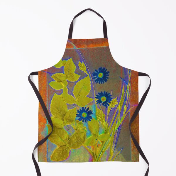 Item preview, Daisy in The Grass, Blackberry Leaves Red Blue designed and sold by SpiritGifts.