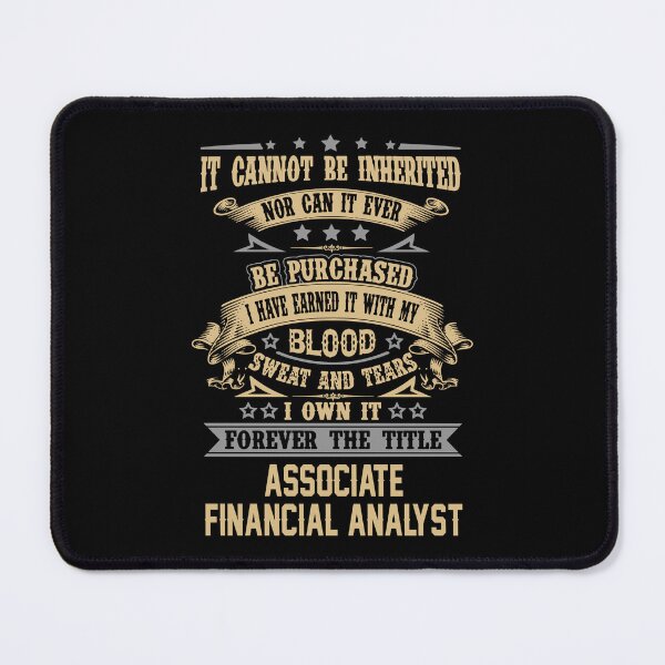 Item preview, Associate Financial Analyst T Shirt - Forever The Title Job Gift Item Tee designed and sold by celiagomez456.