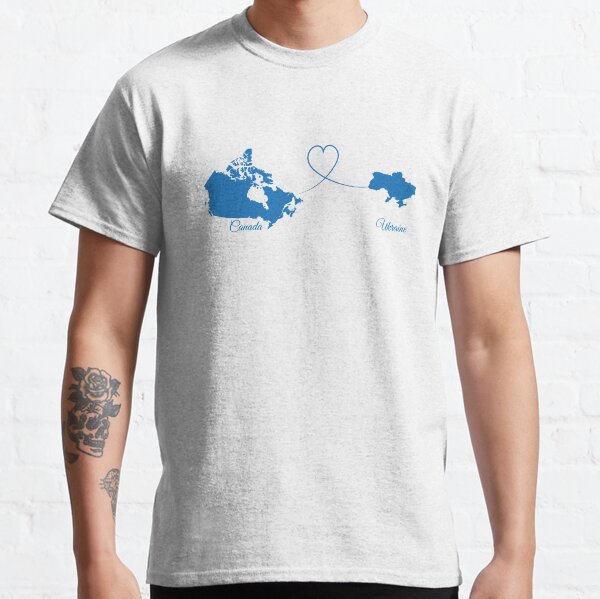 Canada Hearts Ukraine Classic T-Shirt