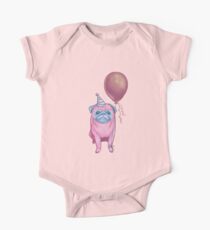 Party pug One Piece - Short Sleeve