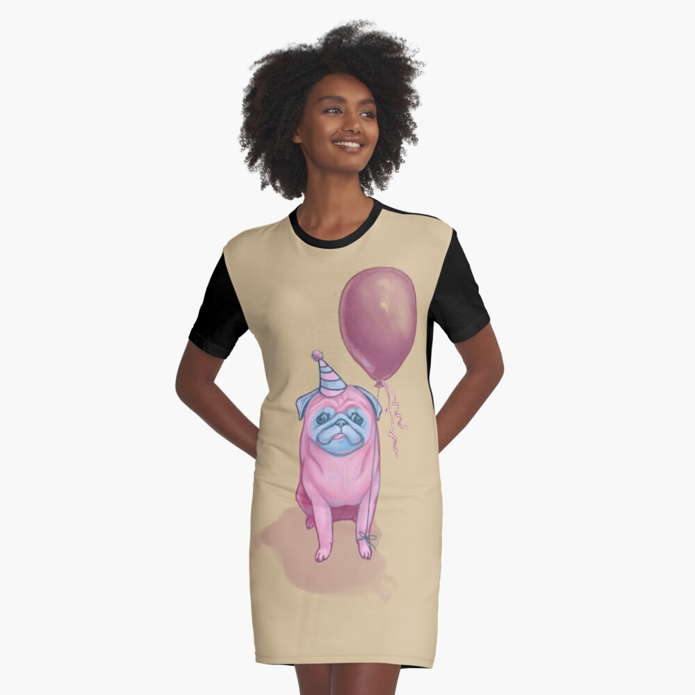 Item preview, Graphic T-Shirt Dress designed and sold by Dylanunicorn.
