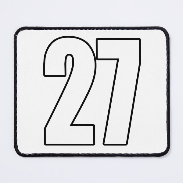 Item preview, 27 number number football designed and sold by GeogDesigns.